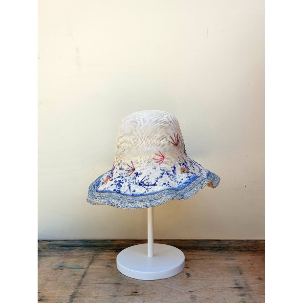 Exquisite J rankų darbo vasarinė skrybėlė